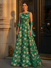 Boat Neck A Line Mother of the Bride Dresses with Satin Shawl