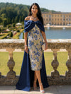 Off the Shoulder Mother of the Bride Dresses with Bow