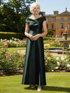 Off the Shoulder Satin Mother of the Bride Dresses