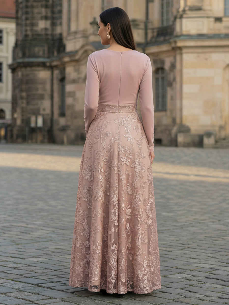 Lace Appliques Applique Mother of the Bride Dresses