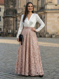 Lace Appliques Applique Mother of the Bride Dresses