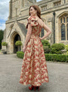 One Shoulder Satin Mother of the Bride Dresses with Bow