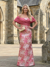 Off the Shoulder Satin Mother of the Bride Dresses