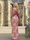 Off the Shoulder Satin Mother of the Bride Dresses