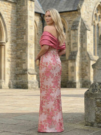 Off the Shoulder Satin Mother of the Bride Dresses