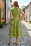 Lace A-Line V Neck Sequin Embroidery Mother of the Bride Dresses