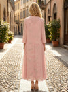 Chiffon Floral Print 2 Pieces Mother of the Bride Dresses with Jacket