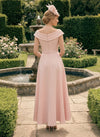 Satin Sheath V Neck Mother of the Bride Dresses with Wraps