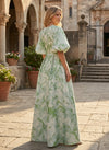 Jacquard A-Line Crew Neck Mother of the Bride Dresses with Pleated