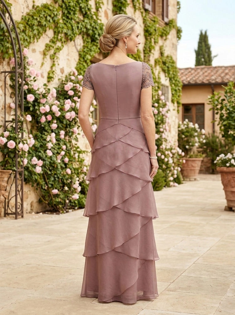 Chiffon A-Line Sweetheart Delicate Pleated Mother of the Bride Dresses