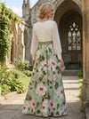 Jacquard A-Line V Neck Mother of the Bride Dresses with Pleated