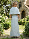 Jacquard A-Line Strapless Mother of the Bride Dresses with Jacket