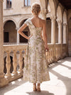 Jacquard A-Line One Shoulder Pleated Mother of the Bride Dresses