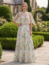 Tulle A-Line Sweetheart Mother of the Bride Dresses with Caps