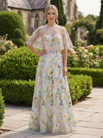 Tulle A-Line Sweetheart Mother of the Bride Dresses with Caps