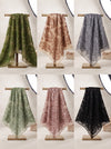 Mesh Sheath Boat Neck Maxi Mother of the Bride Dresses with Draped Side Sash