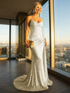 Elegant Strapless Sequin Mermaid Long Formal Dresses