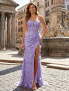 Sequin Lace Mermaid Formal Dresses with Beaded Embroidery