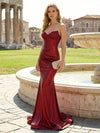 Strapless Shimmering Sweetheart Mermaid Formal Dresses