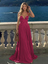Halter Lace Appliques A Line Formal Occasion Dresses
