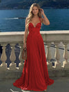 Halter Lace Appliques A Line Formal Occasion Dresses