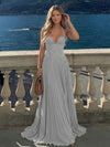 Halter Lace Appliques A Line Formal Occasion Dresses