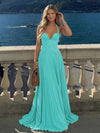 Halter Lace Appliques A Line Formal Occasion Dresses