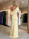 Satin Mermaid One Shoulder Simple Mother of the Bride