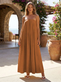 Jersey A-Line Strapless Pleated Formal Dresses