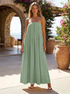 Jersey A-Line Strapless Pleated Formal Dresses