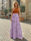 Jersey A-Line One Shoulder 3D Flowers Formal Dresses