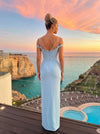 Satin Sheath Sweetheart Pleated Wedding Guest Dresses