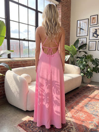 Jersey A-Line Halter Formal Dresses with 3D Flowers