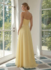 Chiffon A-Line Sweetheart Formal Dresses with 3D Flowers