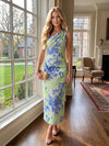 Jacquard Sheath One Shoulder Pleated Cocktail Dresses
