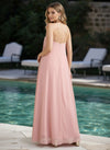 Chiffon A-Line Sweetheart Pleated Formal Dresses