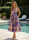 Jacquard A-Line Spaghetti Straps Pleated Formal Dresses
