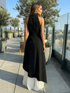 Chiffon A-Line Halter Formal Dresses with Delicate Pleated
