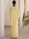 Jersey Sheath Spaghetti Straps Formal Dresses with Caps