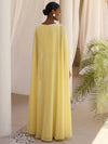 Chiffon Sheath Boat Neck Formal Dresses with Caps