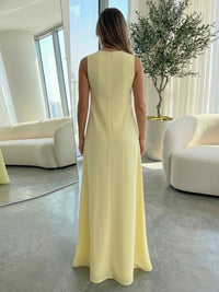 Jersey A-Line Crew Neck 3D Flowers Formal Dresses