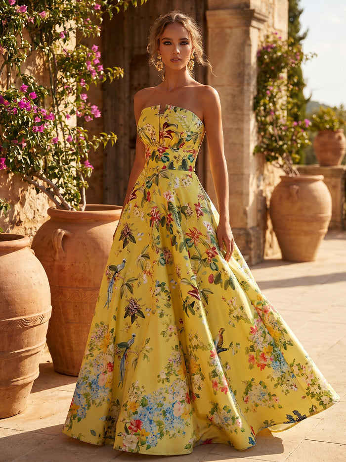 beautiful evening dresses Ever-Pretty Women's Summer Glitter Formal Gown V Neck Short Sleeves A-Line Floor Length Mother of Bride Dress Burgundy US2 : Clothing, Shoes & Jewelry Make a statement at your next formal event in this strapless evening gown featuring a fitted silhouette and a thigh Evening Dresses & Gowns for