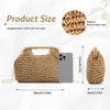 Women's  Straw Dumpling Beach Vacation Evening Handbag