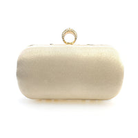 Women's Beaded Rhinestone Clutch Evening Wedding Handbag