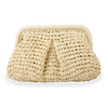 Summer Beach Straw Cloud Dumpling Woven Handbag for Women