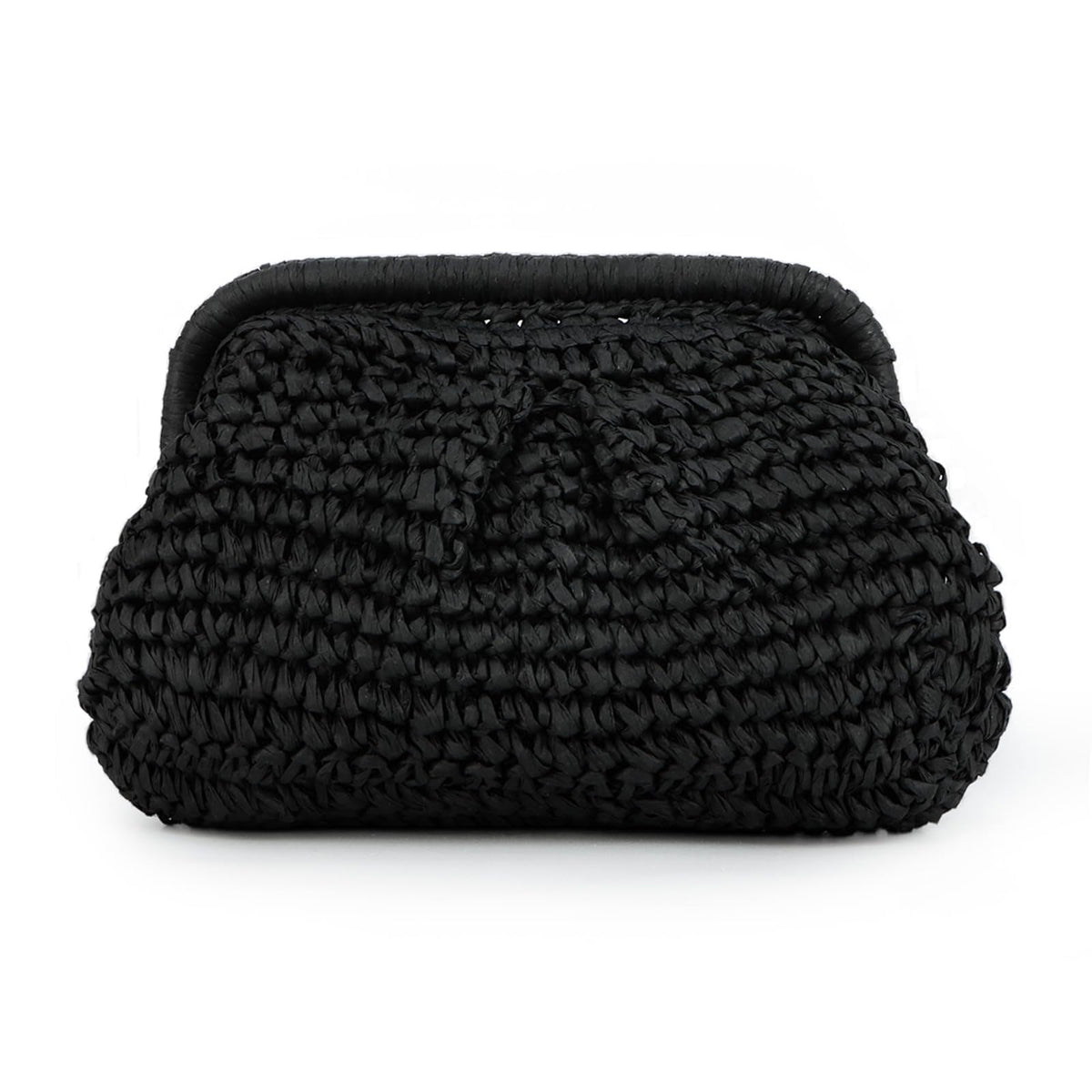 Summer Beach Straw Cloud Dumpling Woven Handbag for Women