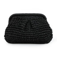 Summer Beach Straw Cloud Dumpling Woven Handbag for Women