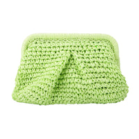 Summer Beach Straw Cloud Dumpling Woven Handbag for Women