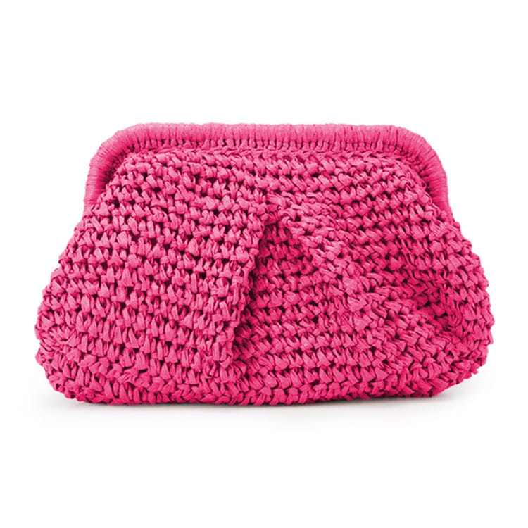 Summer Beach Straw Cloud Dumpling Woven Handbag for Women