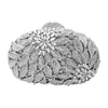 3D Flower Rhinestones Hollow Out Wedding Evening Clutch for Women